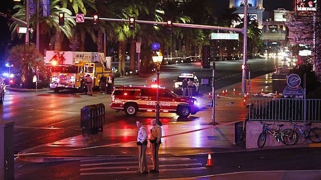 Las Vegase automobilis rėžėsi į pėsčiųjų minią, bent 37 sužeisti