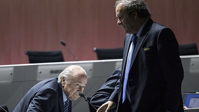 S. Blatterio režisuotame rinkimų spektaklyje – M. Platini fiasko