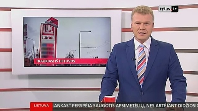 Rusijos naftos koncernas „Lukoil“ palieka Lietuvą