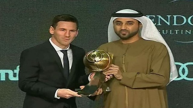 Lionelis Messi trofėjų kolekciją papildė dar vienu prizu
