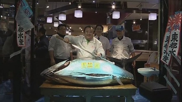 Tokijuje vyras už tuną aukcione sumokėjo 108 tūkst. eurų
