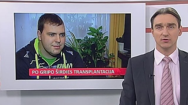 Po persirgto gripo – sudėtinga širdies transplantacija (I)