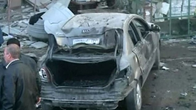 „Islamistai“ netoli Sirijos sostinės surengė virtinę sprogdinimų