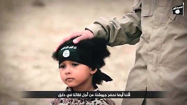 Islamistų vaizdo įraše – ketverių metų berniukas