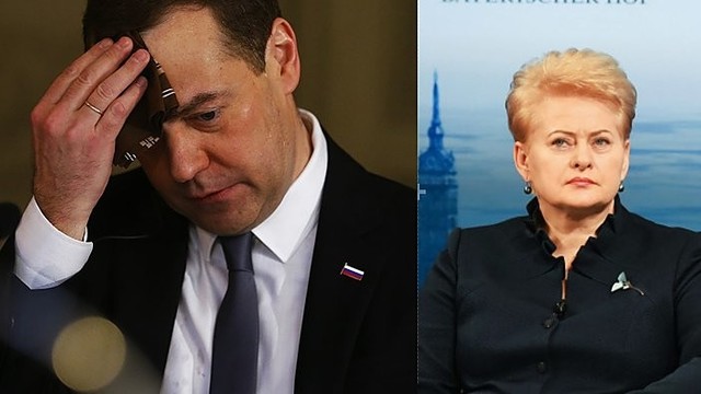 Miunchene – D. Grybauskaitės atkirtis D. Medvedevui