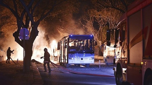 Ankaroje – galingas sprogimas, įtariamas teroristinis išpuolis