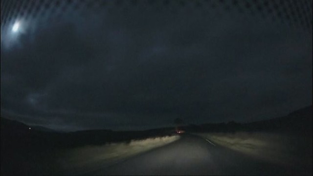 Vaizdo įraše – Škotijoje užfiksuotas meteoras