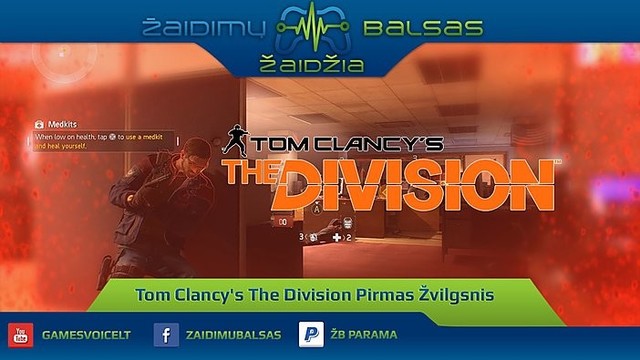 Pirmas žvilgsnis į Tom Clancy’s „The Division“