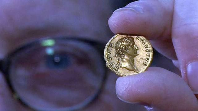 Izraelyje aptiktas unikalus radinys – antikos laikų moneta