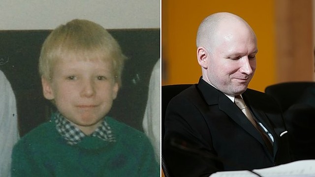 Paviešintos žudiko Anderso Breiviko vaikystės nuotraukos