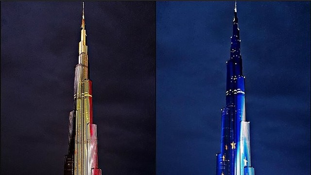 Arabiškame Dubajuje – palaikymo žinutė Briuseliui
