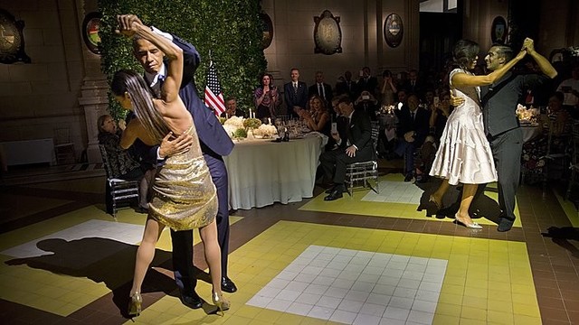 Barackas Obama Argentinoje visus pribloškė aistringu tango