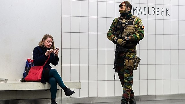 Belgijos sostinėje vėl veikia Malbeko metro stotis