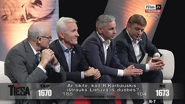 Ar tikite, kad R. Karbauskis ištrauks Lietuvą iš duobės? (II)