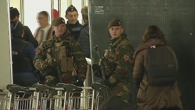 Briuselio oro uoste buvo dar labiau sustiprinta apsauga