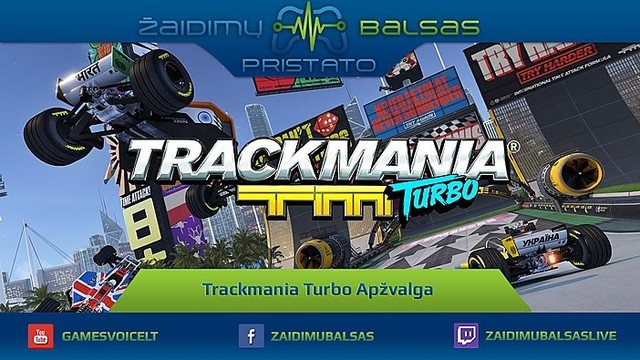 Lenktynių žaidimo „Trackmania Turbo“ apžvalga