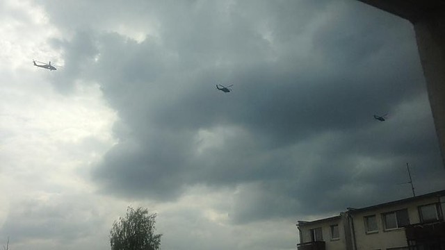 Sraigtasparniai virš Vilniaus ir šūvių tirada gąsdino vilniečius
