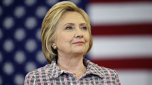 Hillary Clinton šventė pergalę Puerto Rike
