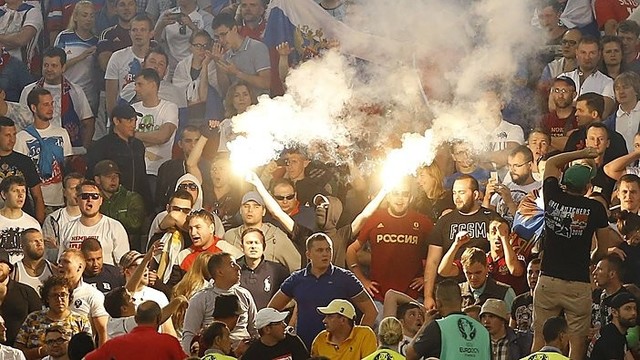 UEFA: Rusija ir Anglija bus išspirtos, jeigu fanai neapsiramins