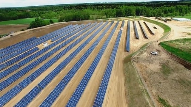 Pamatyk: didžiausia saulės elektrinė regione ir Baltarusijoje