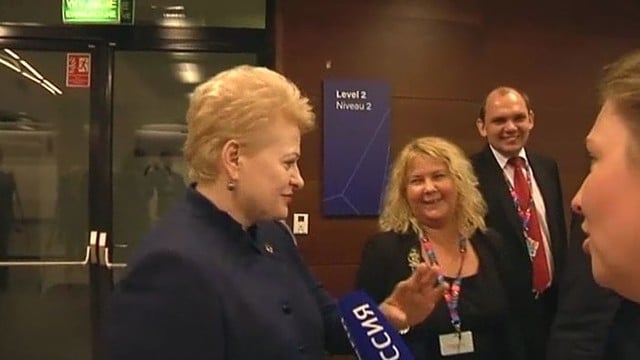 Dalia Grybauskaitė pasakė griežtą „ne“ Rusijos televizijai