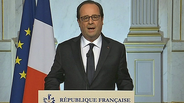 F. Hollande'as: smogsime tiems, kurie puola