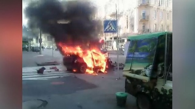 Kijeve sprogus automobiliui žuvo žinomas žurnalistas P.Šeremetas