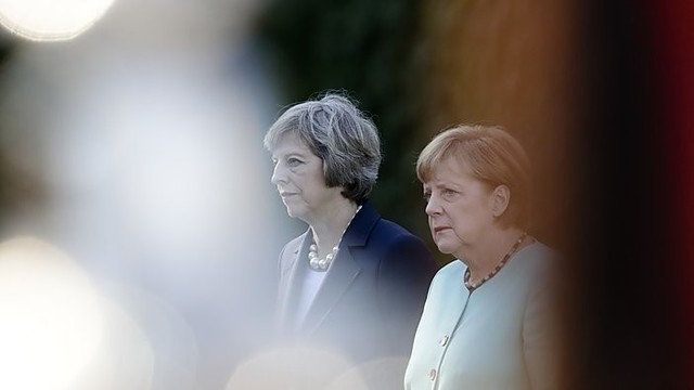 Berlyne susitinka dvi galingiausios Europos politikės