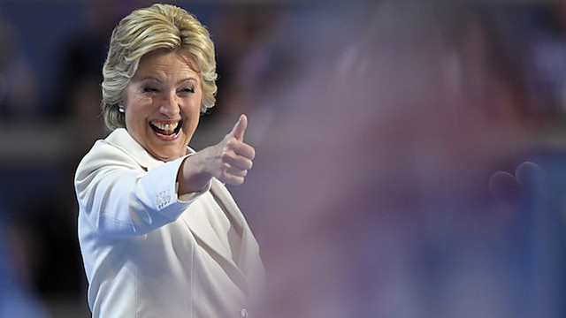 Istorinis momentas JAV: H. Clinton - oficiali kandidatė