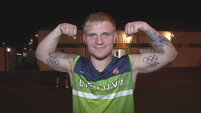 Olimpinė karštligė: E. Petrauskas į Rio – su nauja tatuiruote