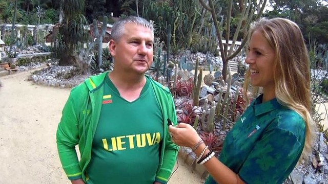 Botanikos sodas Rio de Žaneire lietuviams priminė gimtinę
