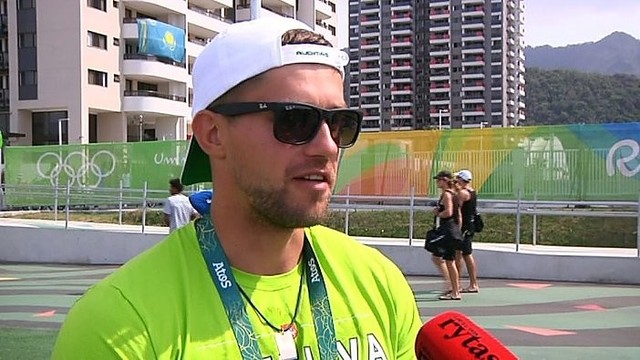 Bronzos laimėtojas E. Ramanauskas taps olimpiniu vėliavnešiu