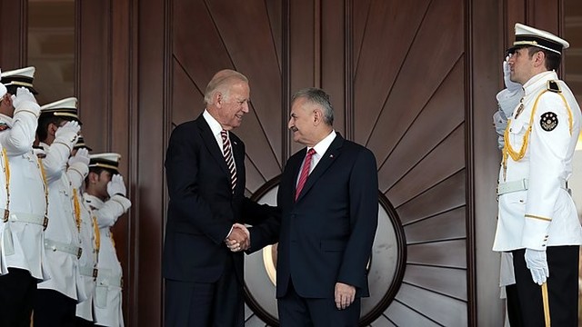 JAV viceprezidentas Joe Bidenas vieši Turkijoje