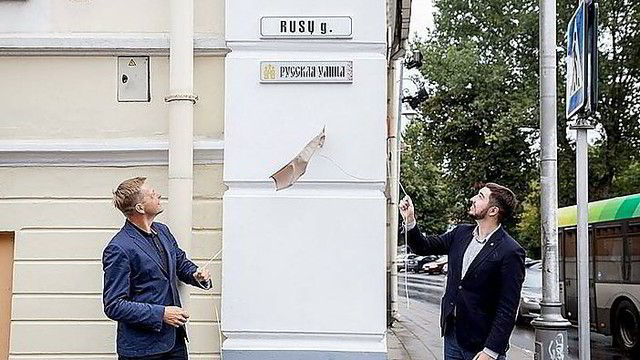 Vilniuje gatvių pavadinimus paskelbė rusų ir lenkų kalbomis