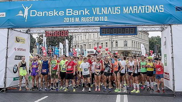 Maratonas Vilniaus senamiesčiu įgauna vertę ir užsienyje