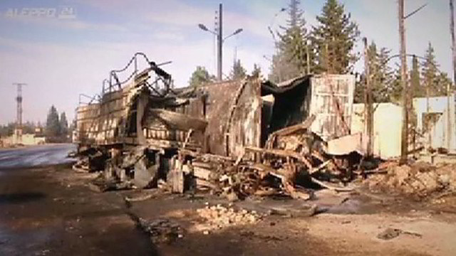 Nauja ataka Sirijoje: užpultas humanitarinis konvojus