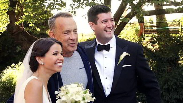 Aktoriaus Tomo Hankso pokštas per poros vestuves apstulbino visą pasaulį