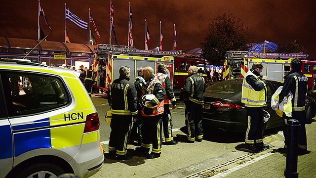 Talino oro uoste – evakuacija, Londone – „cheminis incidentas“