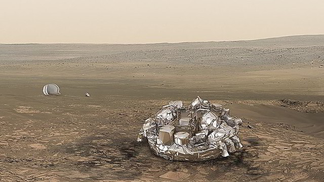 Europos zondas „Schiaparelli“ sprogo tūpdamas Marse