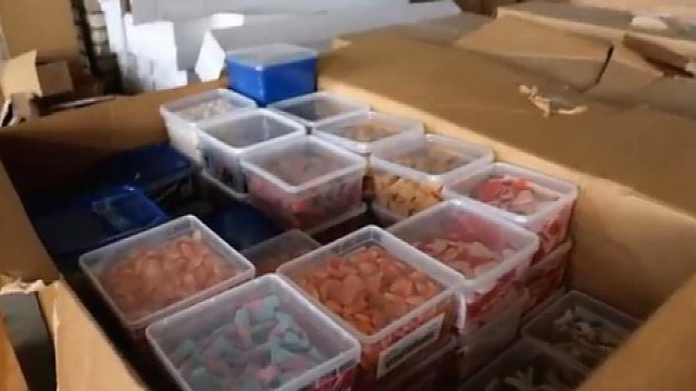 Pasalą surengę Kauno pareigūnai rado didelį kiekį vogtų saldumynų