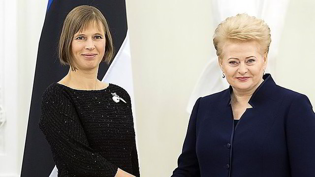 Į Vilnių atvykusi Estijos prezidentė: Lietuvai reikia didinti gynybą