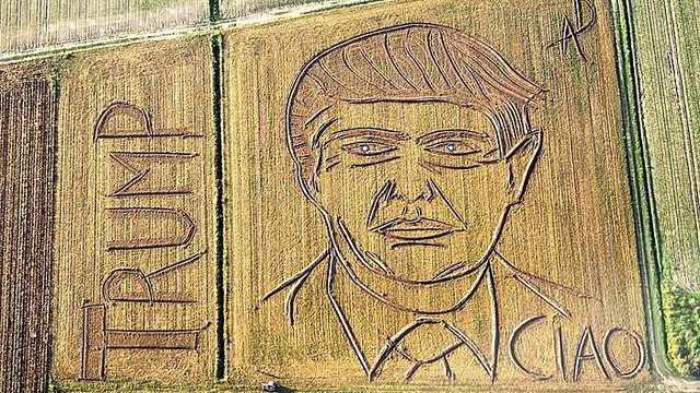 Landšafto menininkas sukūrė D. Trumpo portretą