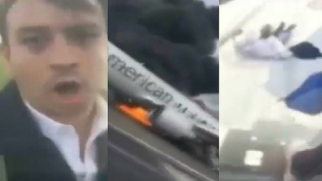 Iš arti: keleivis nufilmavo, ką reiškia evakuotis iš degančio lėktuvo