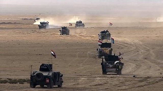 Irako pajėgos įžengė į islamistų kontroliuojamą Mosulą