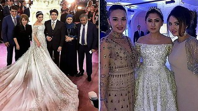 Oligarcho dukros vestuvinė suknia atėmė žadą – atsiėjo pusę milijono eurų