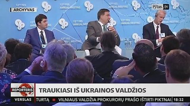 M. Saakašvilis traukiasi iš Ukrainos valdžios (II)