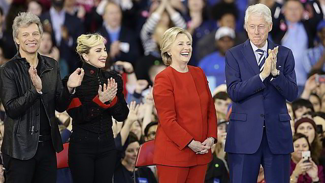Sėkmingai startavusi H. Clinton sulaukė išskirtinių žvaigždžių dėmesio
