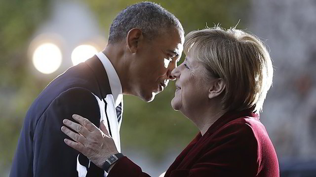 Atsisveikindami B. Obama ir A. Merkel dar paskelbė bendrą žinią