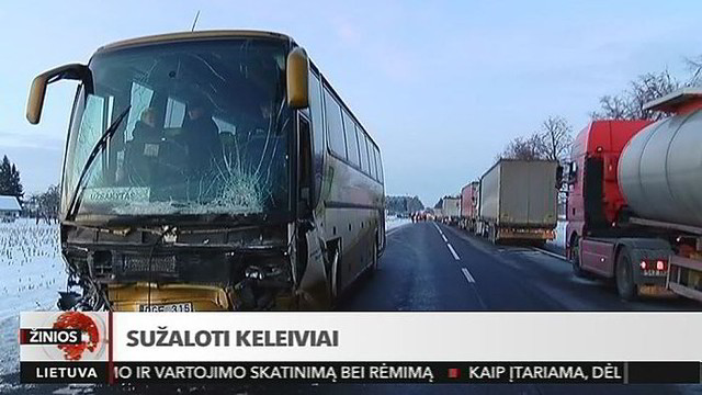 Per tragišką avarija kelyje „Via Baltica“ žuvo du vairuotojai