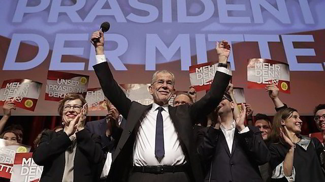 Europa lengviau atsipūtė po Austrijos prezidento rinkimų